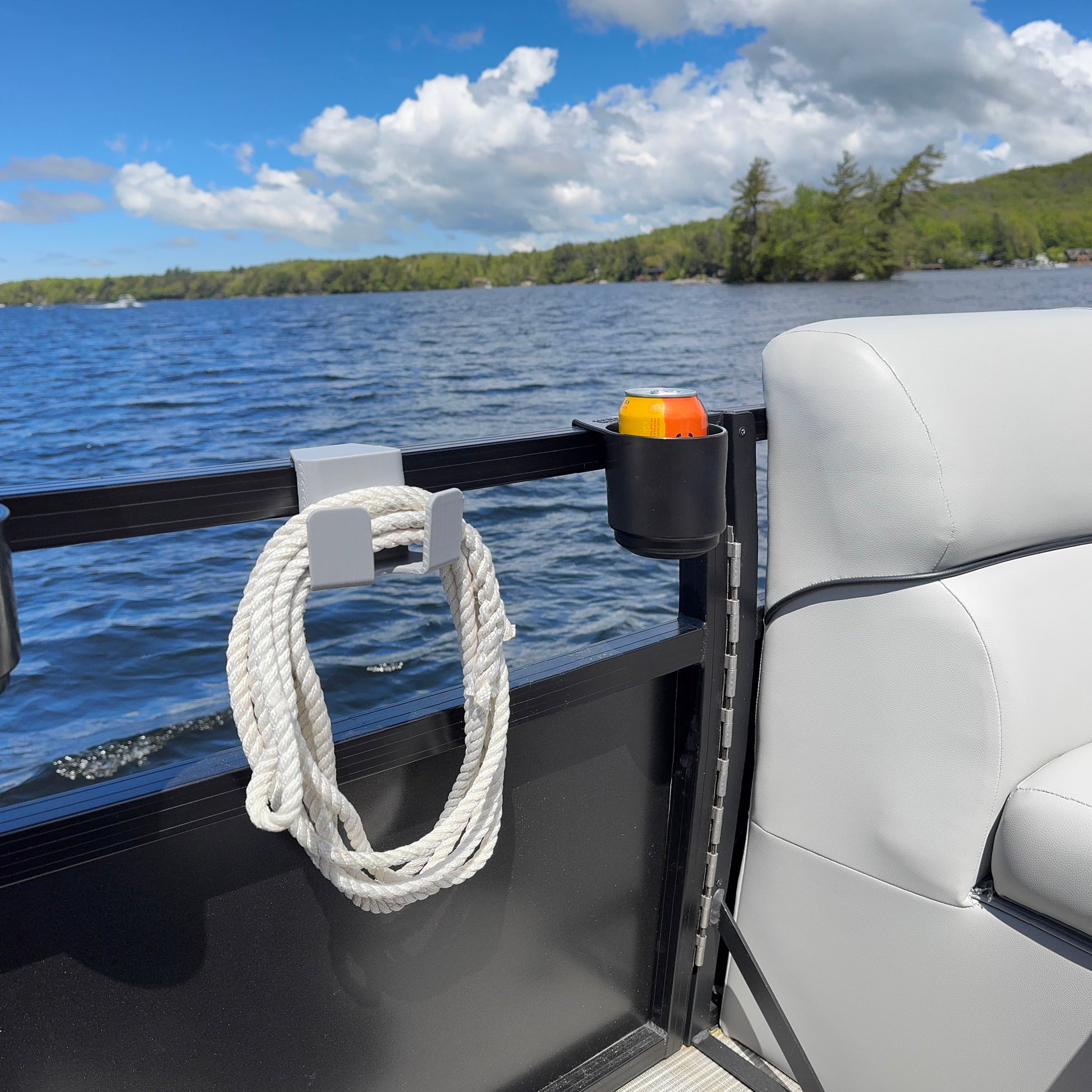 pontoon boat multi-purpose hook hanging rope