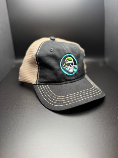 Captain Hookz Pirate Hat — Super Soft Mesh Back Cap