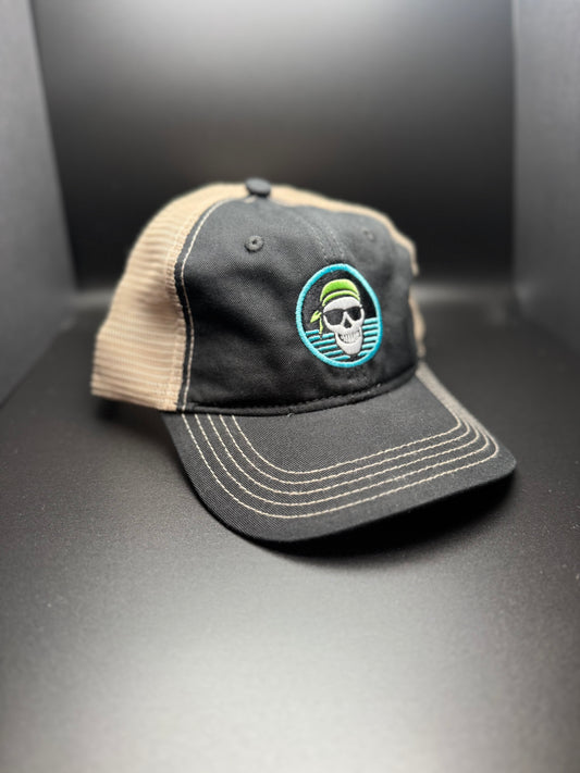 Captain Hookz Pirate Hat — Super Soft Mesh Back Cap