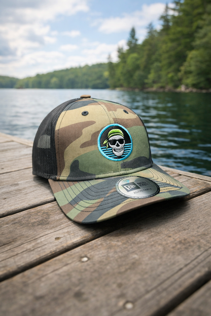 Captain Hookz Pirate Hat — Snapback Low Profile Trucker Cap