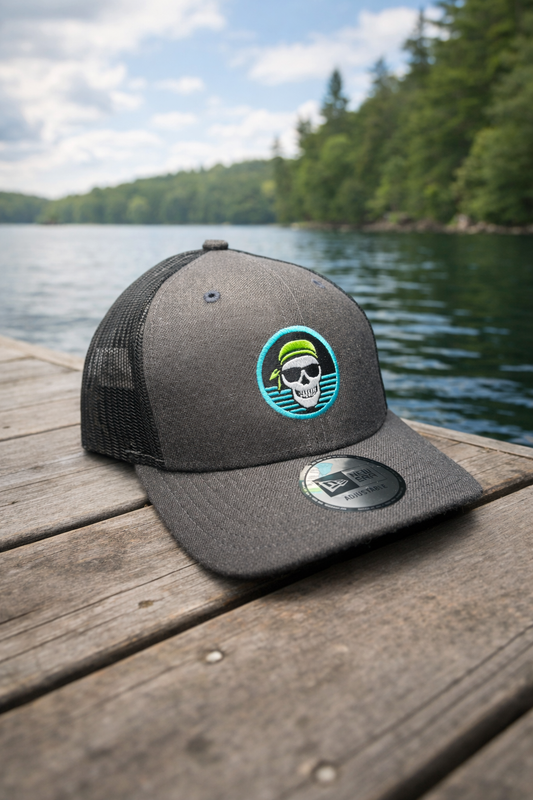 Captain Hookz Pirate Hat — Snapback Low Profile Trucker Cap